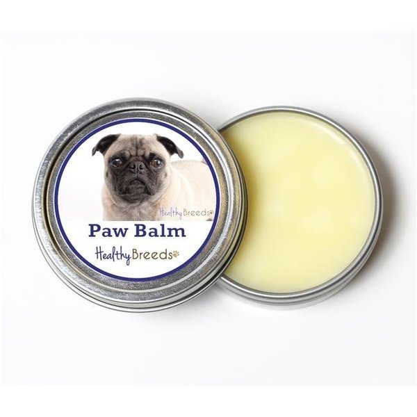 Healthy Breeds Healthy Breeds 840235192961 2 oz Pug Dog Paw Balm 840235192961